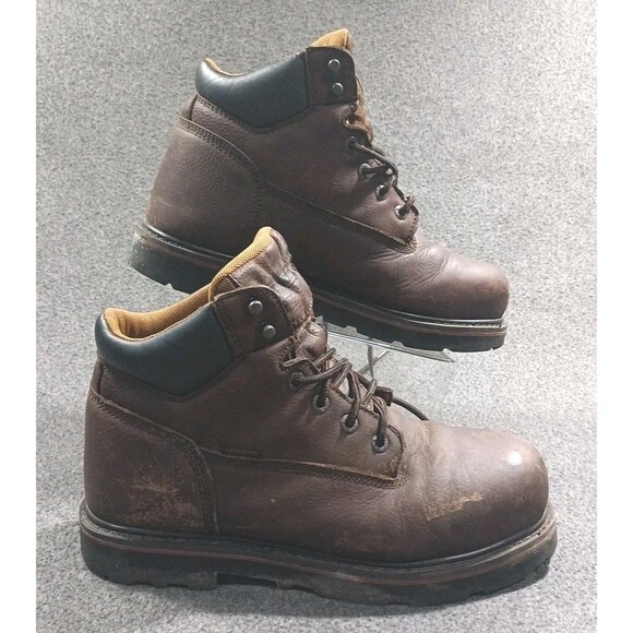 C.E. Schmidt Work Boot Men Size 12W Brown Leather Safety Steel Toe Waterproof main image 14